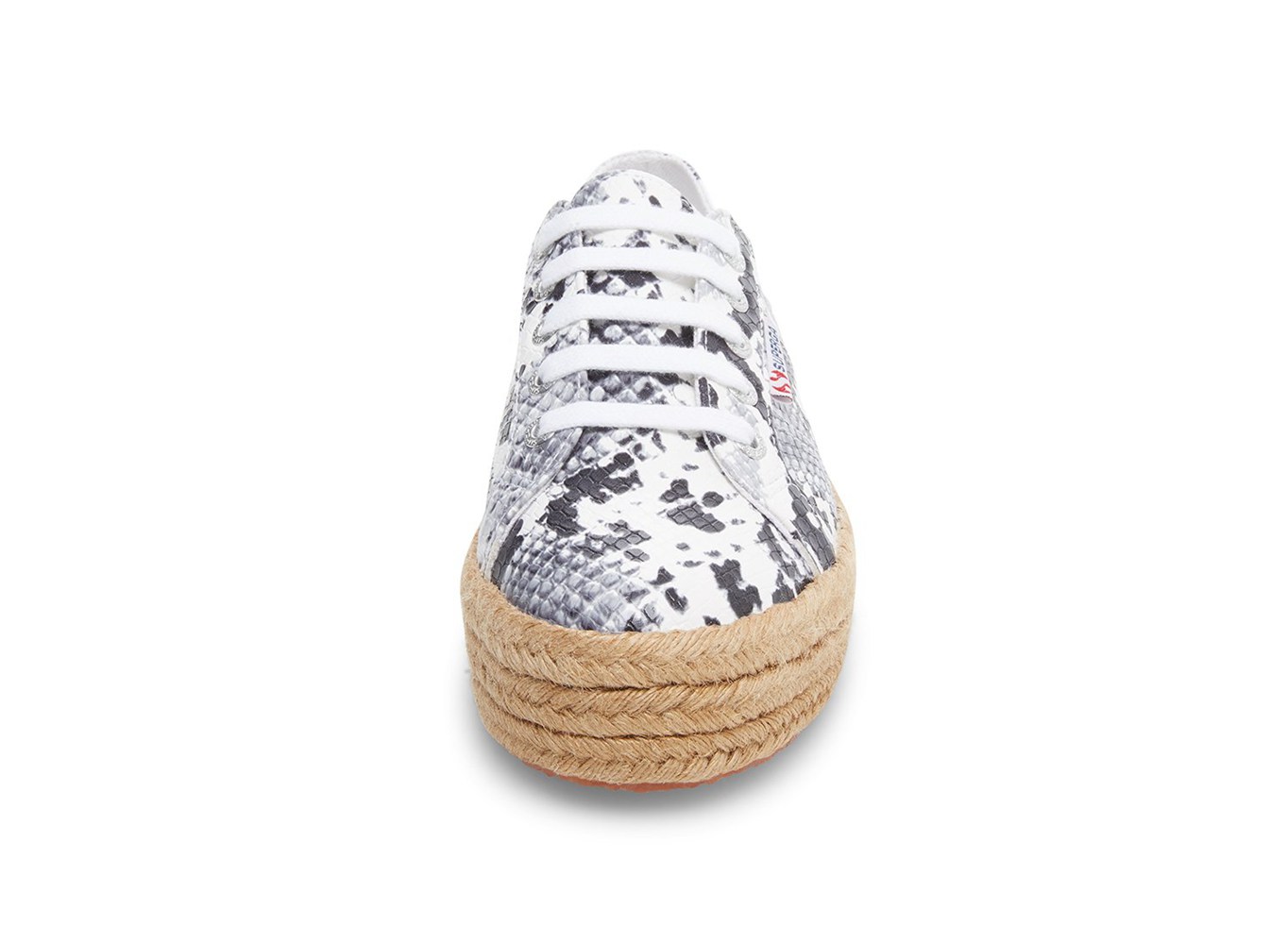 Superga Platform Womens - 2730 Pufanropew - Beige/Snake - VRKMZ0938